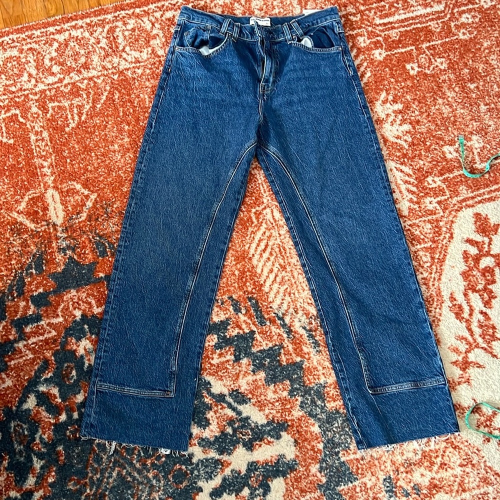 We The Free Risk Taker High Rise Straight Jeans